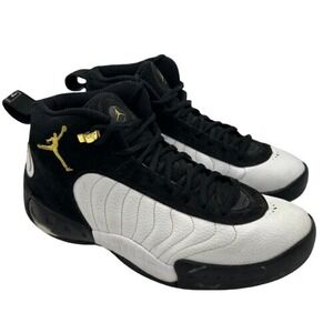 Jordan Jumpman Pro Shoes Mens Size 11.5 Black White Gold Retro Basketball